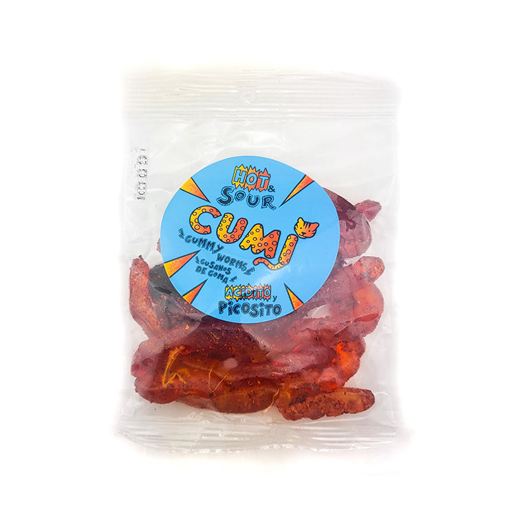 CUMI GUMMY'S WORMS HOT STRAP 12/5 OZ
