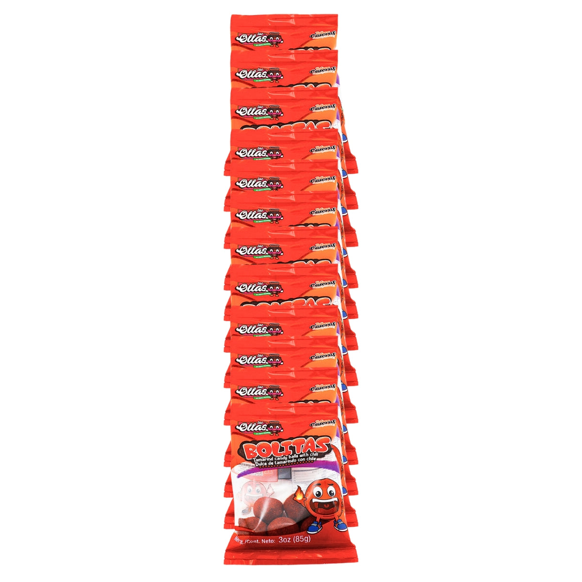 Las Ollas Starp Bolitas de Tamarindo con Chile 12/3 oz