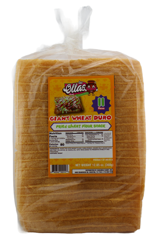 LAS OLLAS GIANT (PUFFED) WHEAT SNACK 1/12.65 OZ.