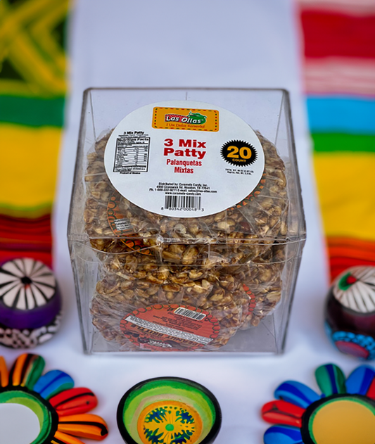 JAR 3 MIX PATTY | 20/2.46 oz. | LAS OLLAS