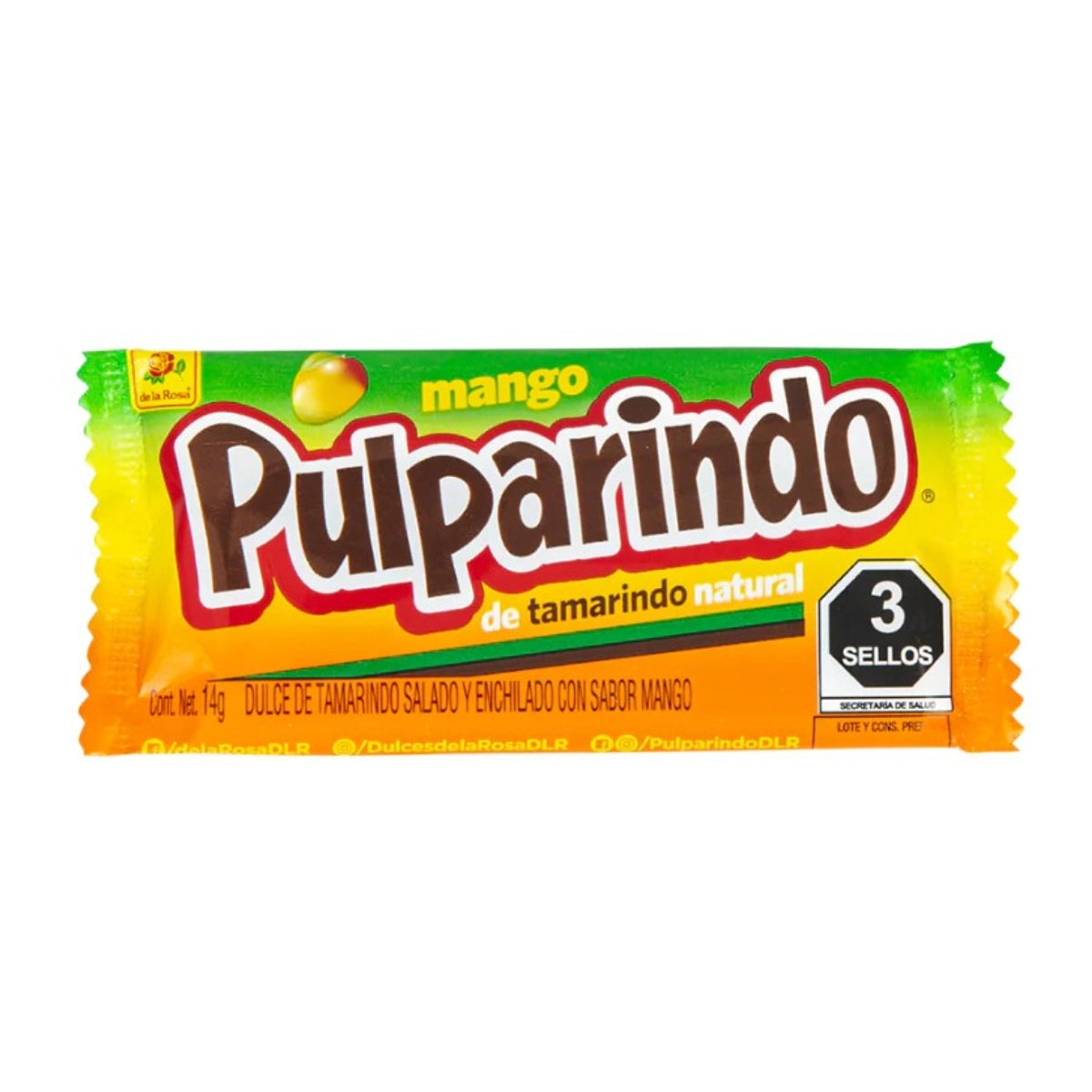 De la Rosa Pulparindo Mango 1/20 ct.