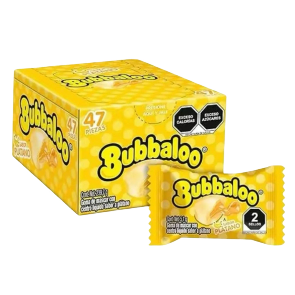 Bubbaloo Platano 1/47 ct.