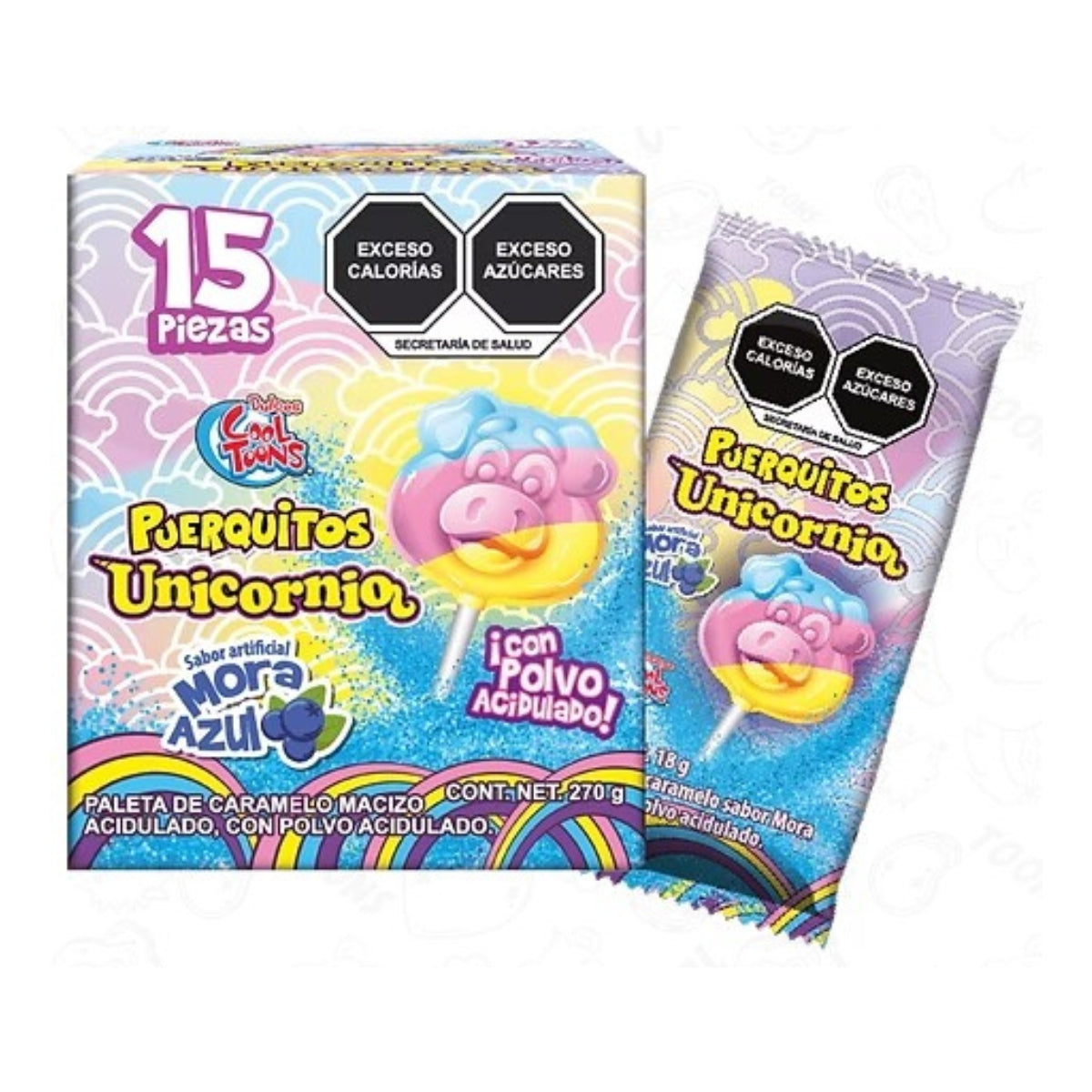 Cool Toons Puerquitos Unicornio 1/15 ct.