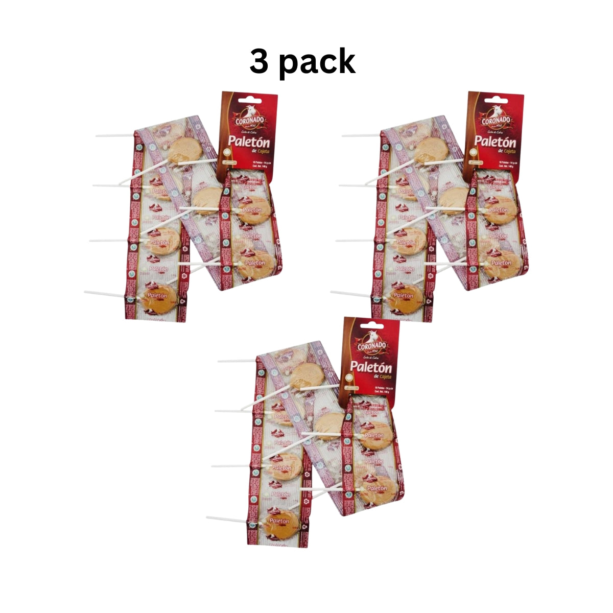 Coronado Paletas Tira 3/10 ct.