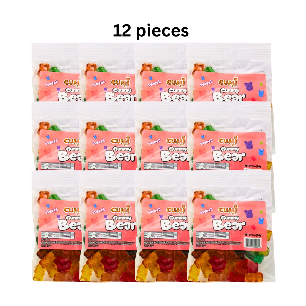CUMI Gummy Bear Sweet Strap 1/12 ct.