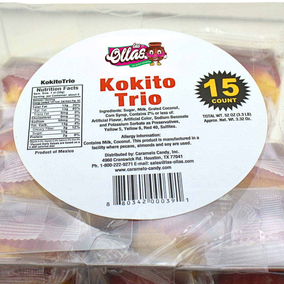 Las Ollas Kokito Trio Jar 15/3.5 oz.
