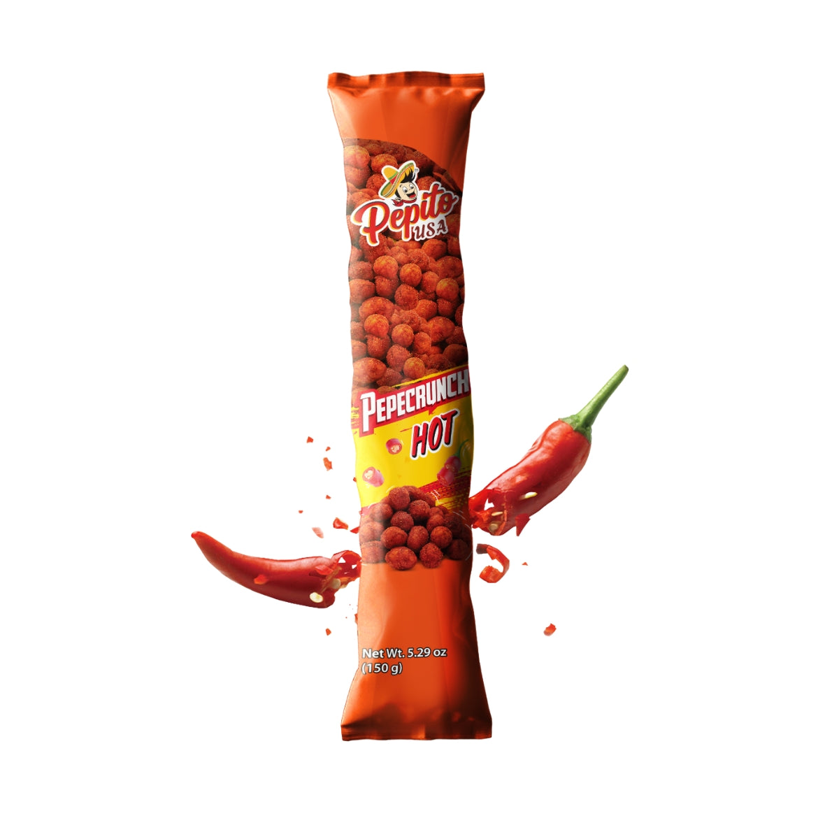 Pepito Cacahuate Pepe cruch Hot 1/10 ct.