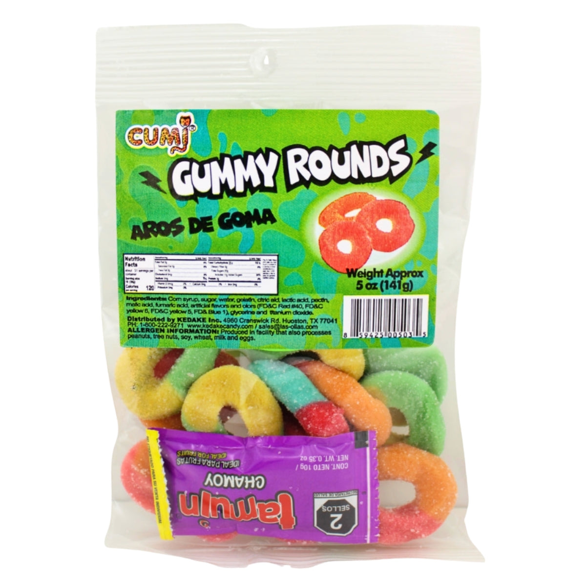 CUMI Gummy Rings Sour Strap 1/12 ct.