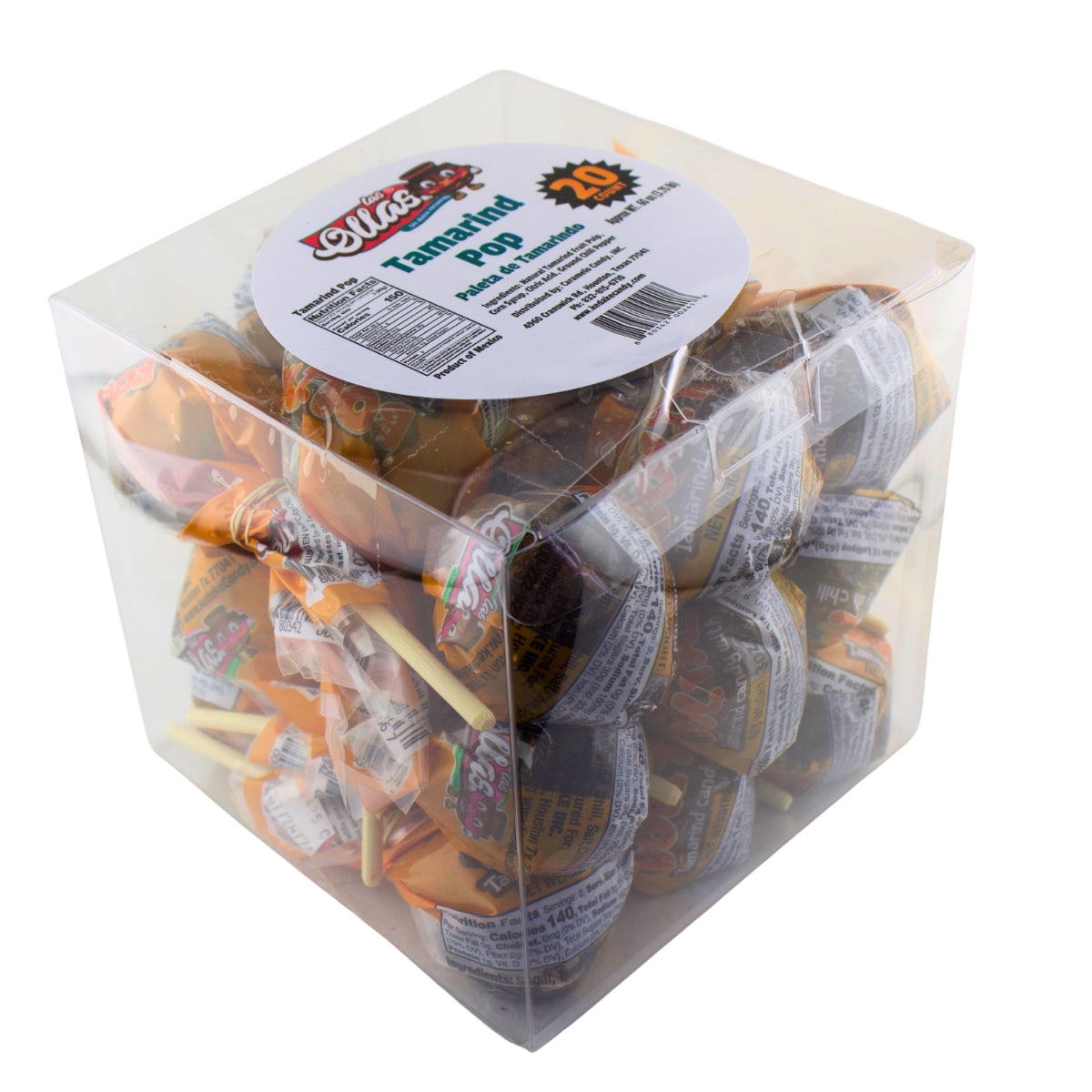 Las Ollas Paleta de Tamarindo Jar 20/3.0 oz.