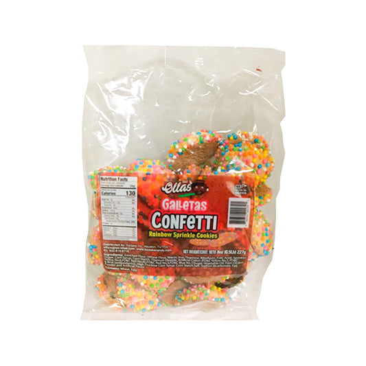 LAS OLLAS CONFETTI COOKIES 1/8 OZ