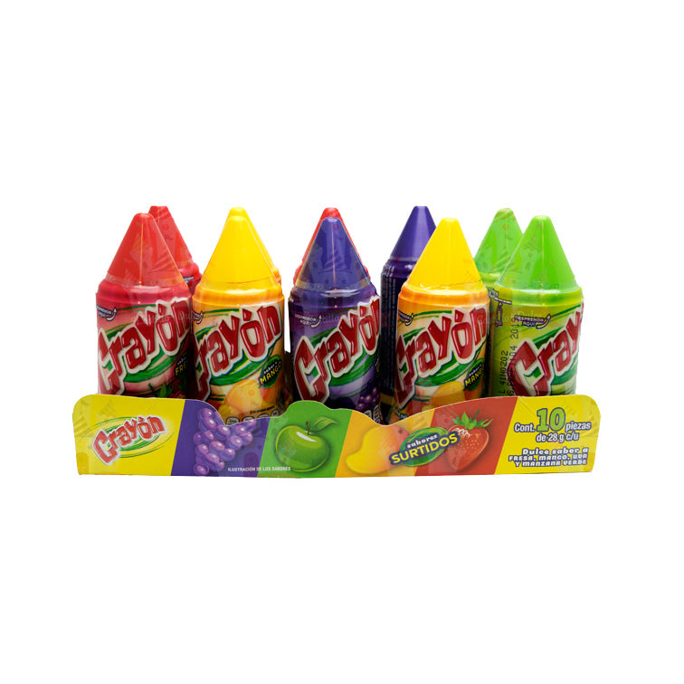 LORENA CRAYON SURTIDO DISPLAY 1/10 CT.