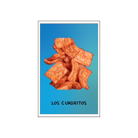 LAS OLLAS CUADRITOS C/CHILE 1/4 OZ.