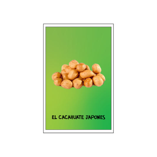 LAS OLLAS CACAHUATE JAPONES 1/6 OZ