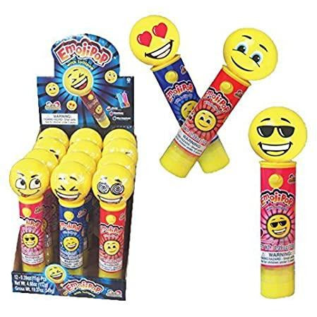 KIDSMANIA EMOJI POP DISPLAY BY KEDAKE INC. MEXICAN CANDY SHOP